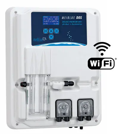 Finale Aktion Aktion Swim-Tec Dos CL 2 Deluxe WiFi Chlor Dosieranlage