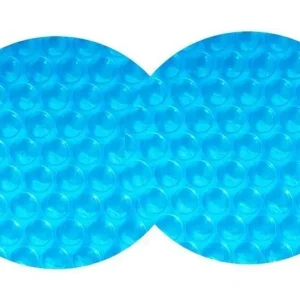 Preis Gesenkt Solarabdeckung Luftpolster Abdeckplane Achtformbecken 500 µm Energie blau