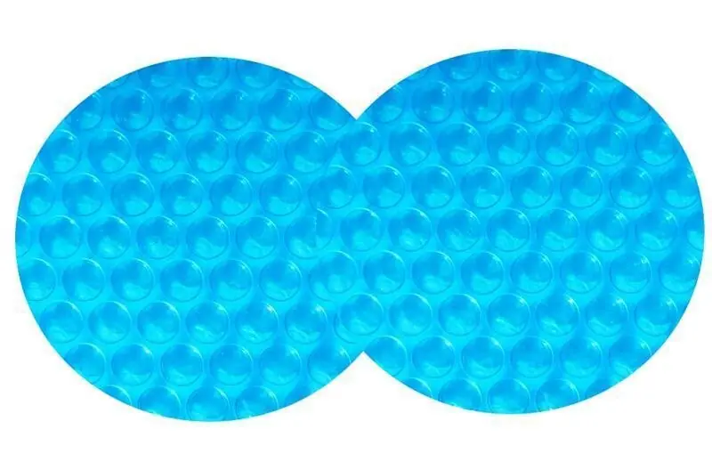 Preis Gesenkt Solarabdeckung Luftpolster Abdeckplane Achtformbecken 500 µm Energie blau