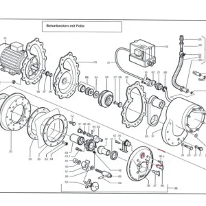Fluvo Schmalenberger Gegenstromanlage Flachdichtung (Pos.09) für Pumpentyp WK6013/2- C2 rondo Online Kaufen