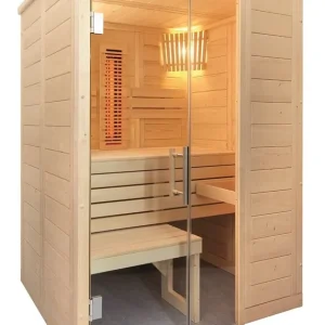 Domo Sauna Alaska Mini Infra+ 160 x 110 x 204 cm Geprüft