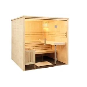 Sentiotec Sauna Alaska View 208 x 206 x 204 cm Günstig
