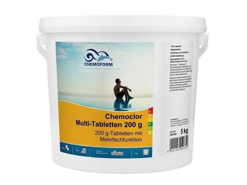 Chemoform Chemoclor Multi-Tabletten 200g 5 kg Multitabs Neue Kollektion