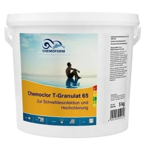 Chemoform Chemoclor T-Granulat 65 5 kg Chlor schnelle Dosierung hartes Wasser Neu