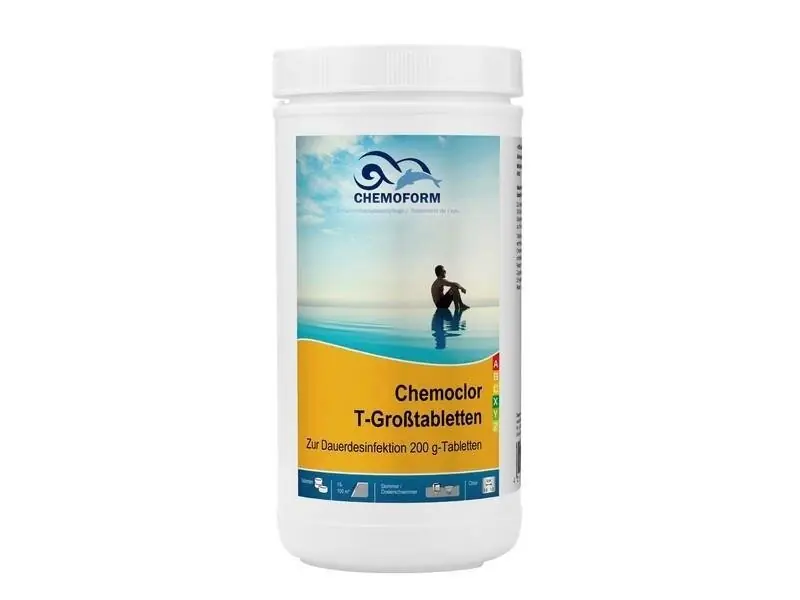 Chemoform Chemoclor T-Großtabletten 200g 1 Kg alle Wasserhärten Rabatt
