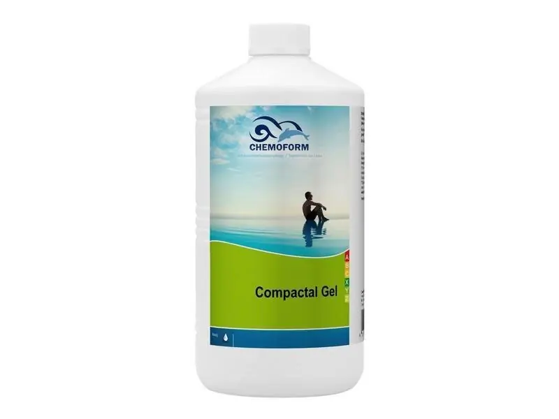 Chemoform Compactal Gel 1 l Randreiniger entfernt Kalk Rost und mineralische Ablagerungen Top-Seller