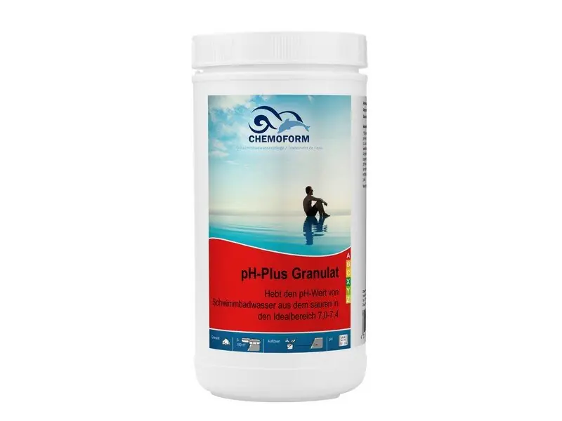 Chemoform pH Plus Granulat 1 kg für Schwimmbäder Aktuell