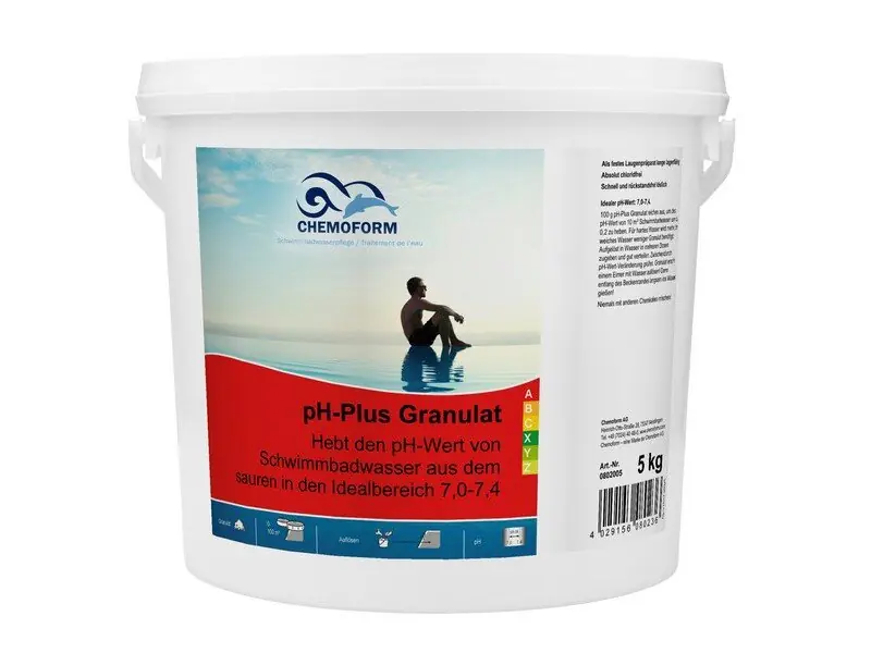Top-Seller Chemoform pH Plus Granulat 5 kg für Schwimmbäder