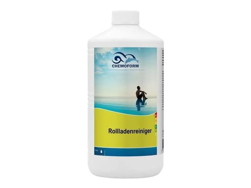 Chemoform Rollladenreiniger 1 l entfernt Kalkablagerungen von Schwimmbadabdeckungen und anderen Oberflächen Finale Aktion