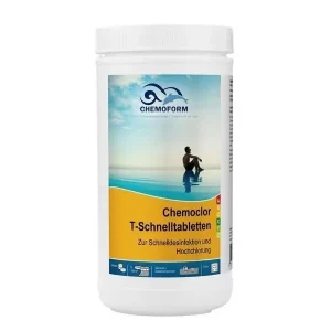 Chemoform T-Schnelltabletten 1 kg Chlor Schockchlorierung 20 g Nur Für Kurze Zeit