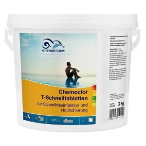 Chemoform T-Schnelltabletten 3 kg Chlor Schockchlorierung 20 g Top-Seller