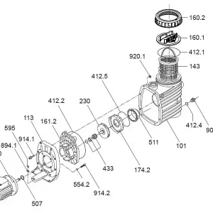 Speck Ersatzmotor für Badu Bettar 12 230 V Online Kaufen
