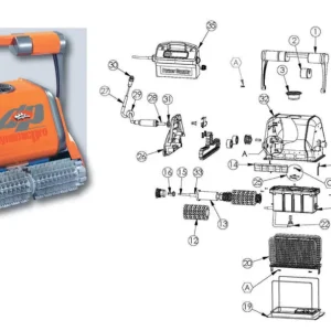 Ersatzfiltersack grob 70mµ für Dolphin Dynamic Pro X Teil 18 Angebot