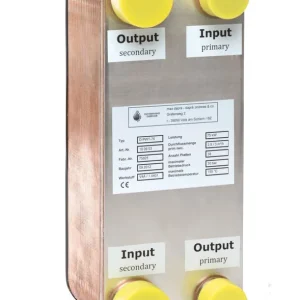 Plattenwärmetauscher PWT 75 kW Edelstahl gelötet Neue Ware