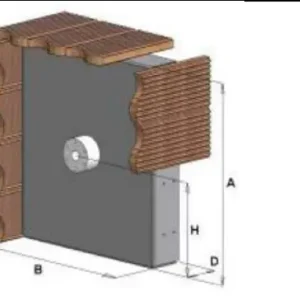 Aktuell T&A AquaTop Fußpanell für Aufbau Holzkasten 2er Set