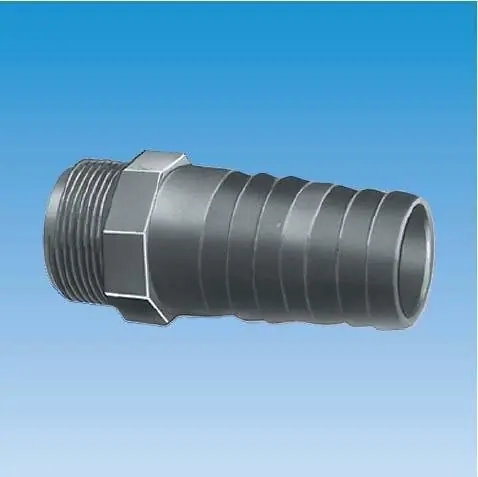 Kracherpreis PVC Schlauchstutzen mit Aussengewinde 1/2" x 22 x 20 mm