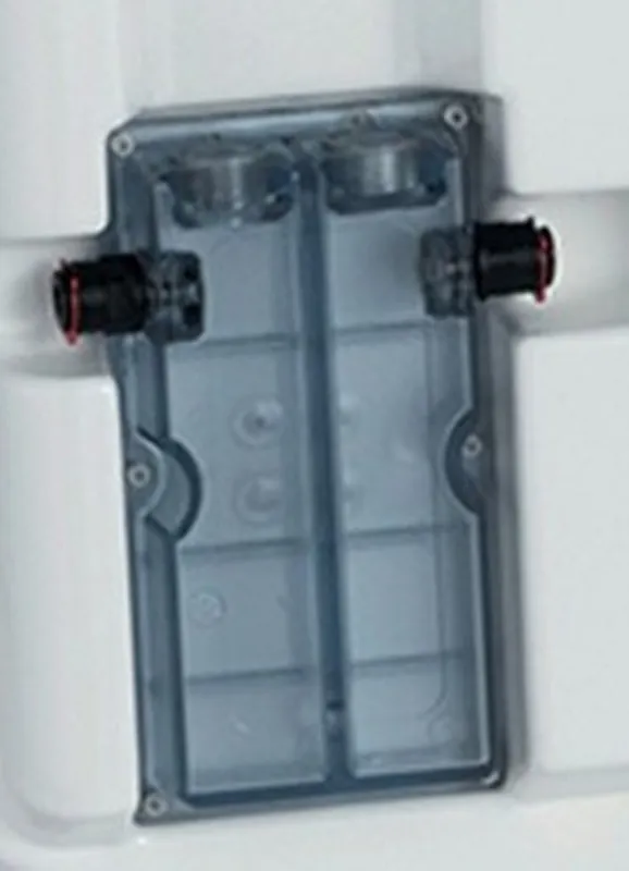 Neue Ware Ersatz Kombidurchflusszelle für Swim-tec® DOS pH Basic Exact Dosieranlage mit einer offenen Zelle