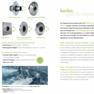 Fluvo Schmalenberger Gegenstromanlage Karibic Ersatzteil FMT-DÜSE KARIBIC DR150 Expressversand