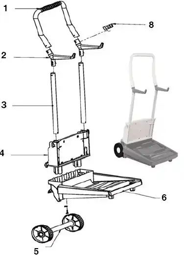 Highlight Dolphin Maximus Caddy Ersatzcaddy