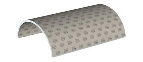 Direktkauf MODUL-DA-BARREL DACH Dampfbaddach Gewölbe Sondermaß 2370x1000x150x50mm