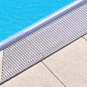 Billig Beton Rinnensystem PVC Rost Eckausbildung als Gehrung