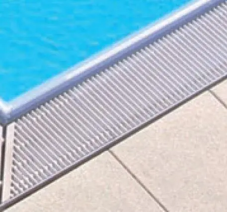 Billig Beton Rinnensystem PVC Rost Eckausbildung als Gehrung