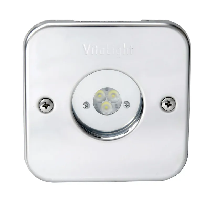 Garantierte Lieferung VitaLight Scheinwerfereinsatz "3er PowerLED quadratisch" Ø 113 mm