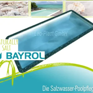 Knallerangebot Bayrol Salzelektrolyse Polypropylen Rechteckbecken Barbados Treppenanlage links bitte bestätigen mit Skizze