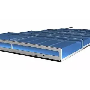 Aquacomet Schwimmbadüberdachung HORIZONT Highlight