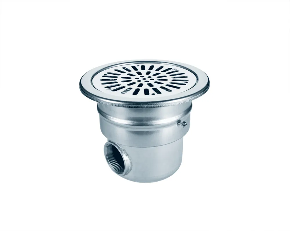 Astral Bodenablauf V4A Ø 23,8 cm 2" IG für Betonbecken Neue Kollektion
