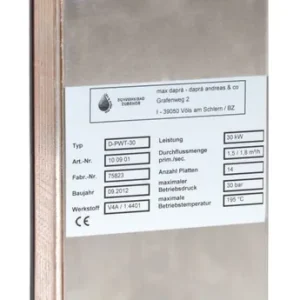 Neue Kollektion Plattenwärmetauscher Gelötet V4A