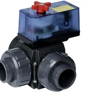 Praher 3-Wege Kugelhahn S4 EO510 IND 12-24V AC/DC 50-60hz Ø 50 mm T-Kugel Billig