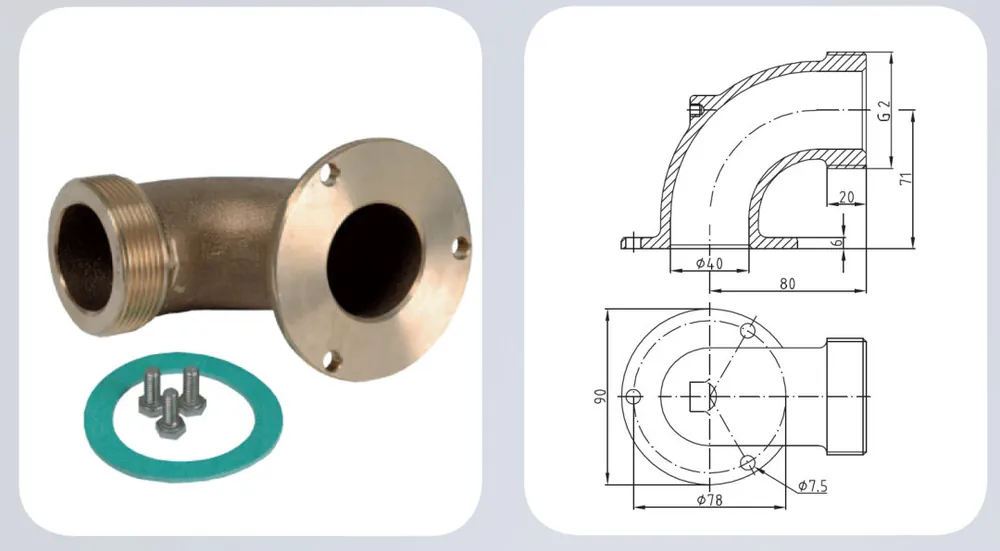 Fitstar Druckstutzen G2" 90° für RG-Pumpe 2,6kW FB 65 Direktkauf