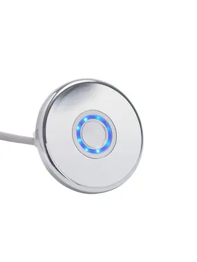 Angebot WDT Piezotaster mit blauer LED-Ringbeleuchtung
