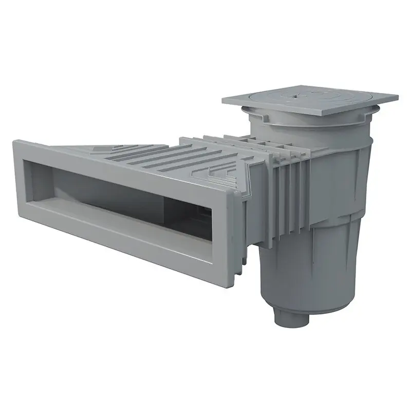 Astral Slim-/Flachskimmer Grau für Folien-/Betonbecken Sichere Zahlung
