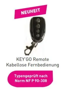 WALU ROLL KEY’GO Remote Kalbellose Fernbedienung für alle Modelle Online Kaufen