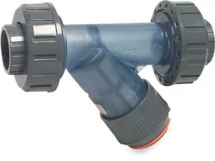 Neu PVC transparenter Schmutzfänger d 63 mm