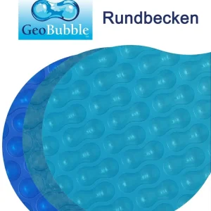 Luftpolsterfolie GeoBubble Blau Transparent Rundbecken 500 µm Direktkauf