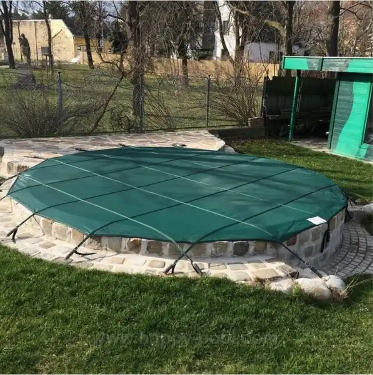Happy Pool Sicherheitsnetz für Rundbecken Grün Echt