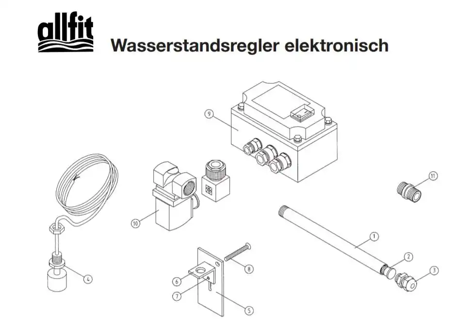 Solange Der Vorrat Reicht Allfit Pegelschaltung mit Ein- und Aus-Schaltverzögerung