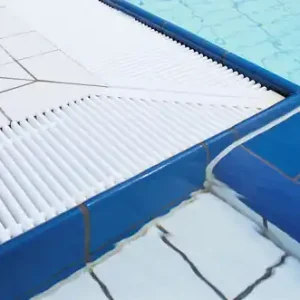 Begrenztes Angebot Emco Schwimmbadrost Typ 723/22 Aufpreis für Gehrungsecke