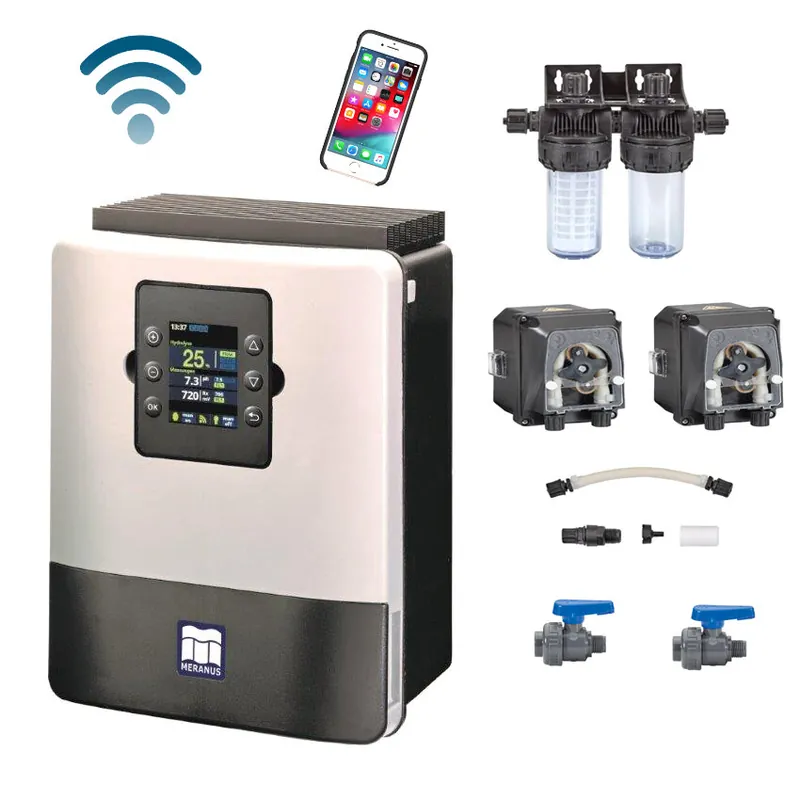Jetzt Bestellen Meranus Station ph RX Dosieranlage inkl. Poolsteuerung optional WiFi Modul mit Fernwartung