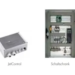 Neue Ware UWE Jetcontrol Steuerkasten PN Pneumatik Schaltkasten und Piezo-Taster