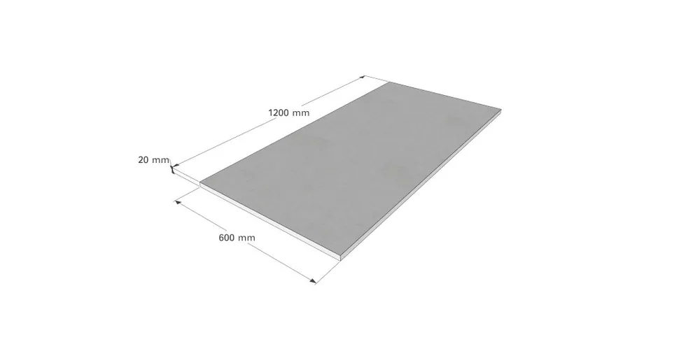 Ceramica Terrassenplatten 120x60x2 cm Günstig