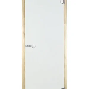 Nur Heute Harvia Saunatür Ganzglastür Rahmen 690 x 1890 mm Tiefe 92 mm