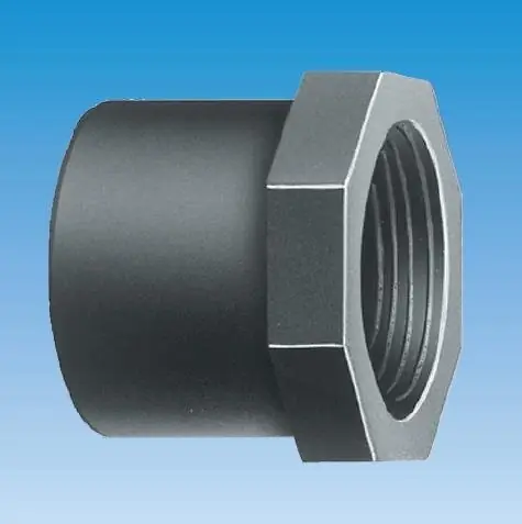 Reduktionsnippel d 40 mm x 1/2 " mit Klebestutzen und Innengewinde Neue Kollektion