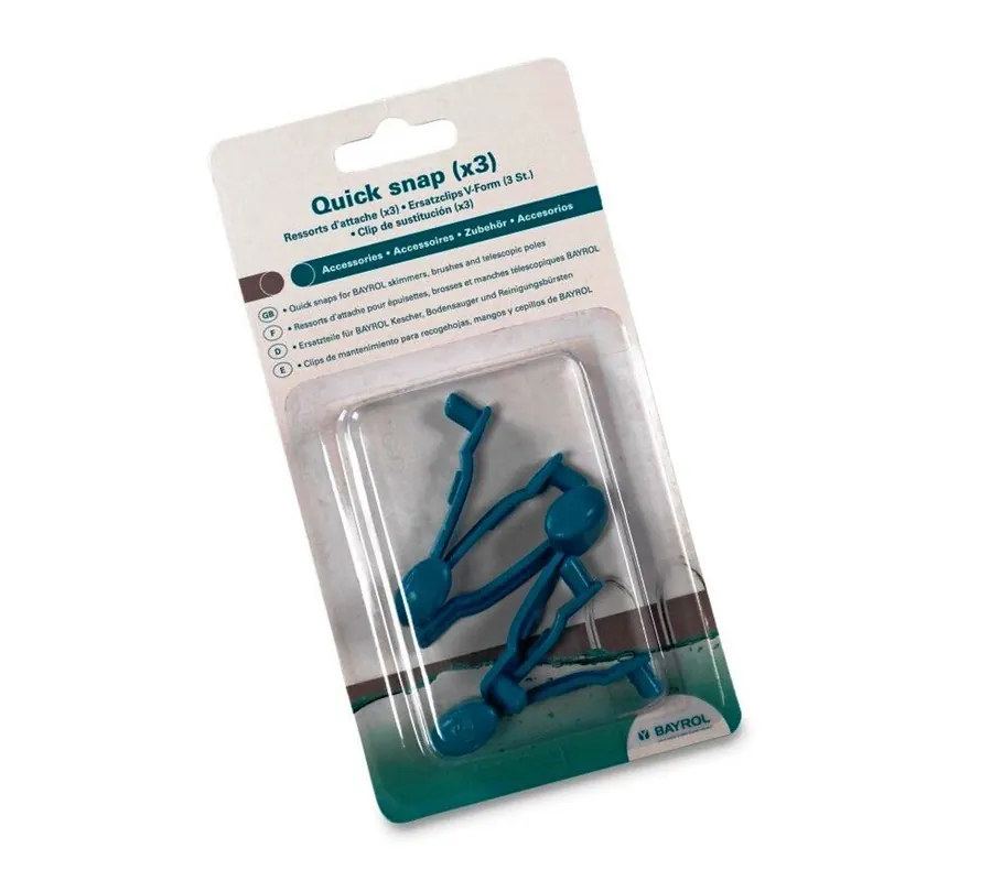 Expressversand BAYROL Ersatzclips V-Form Quick Snap