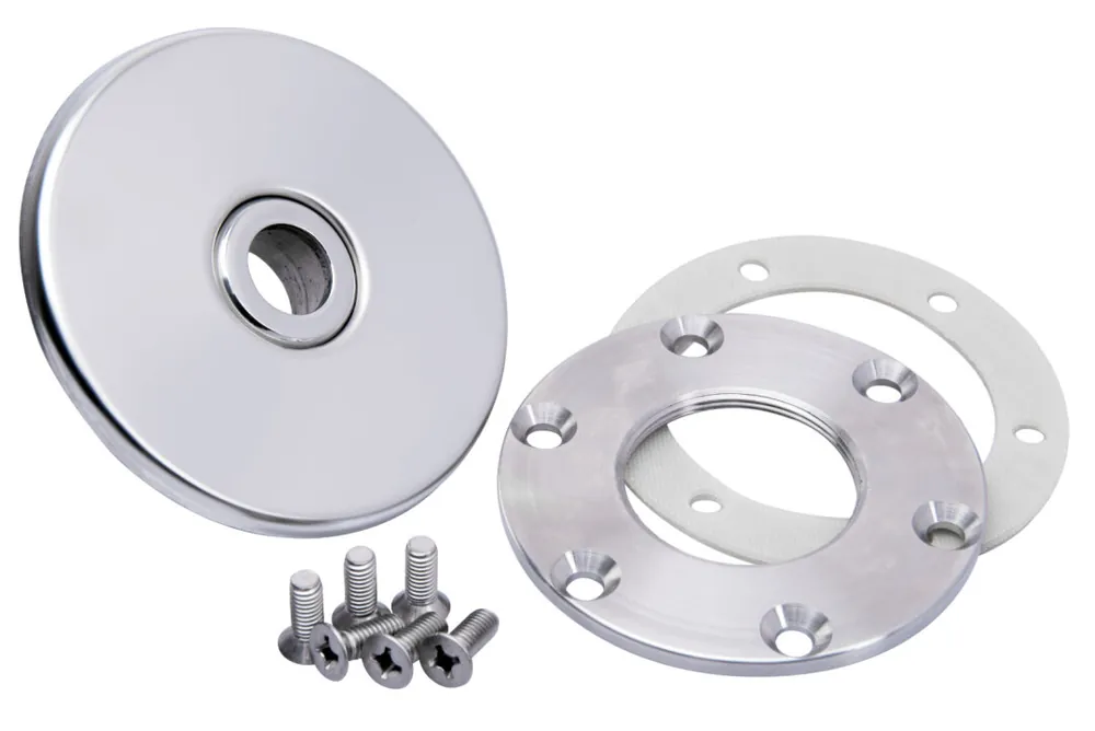 Garantierte Lieferung Allfit Einlaufdüse Ø 18 mm Kugel mit Flansch V4A Edelstahl