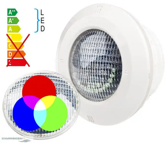 Direkt Vom Hersteller LED-Unterwasserscheinwerfer ECO-Line RGB-Farblicht 23 W