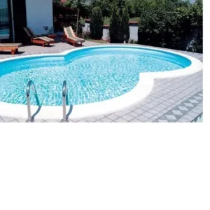 Krülland Schwimmbadfolie für "Achtformbecken 2B" Folienstärke 0,75mm blau Neu Im Sortiment